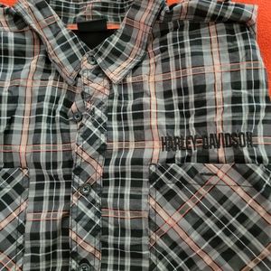 Harley Davidson button up